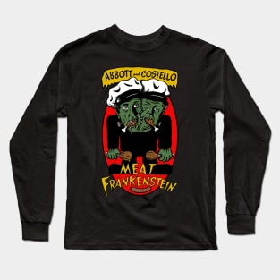 Abbot and Costello: Meat Frankenstein Long Sleeve T-Shirt